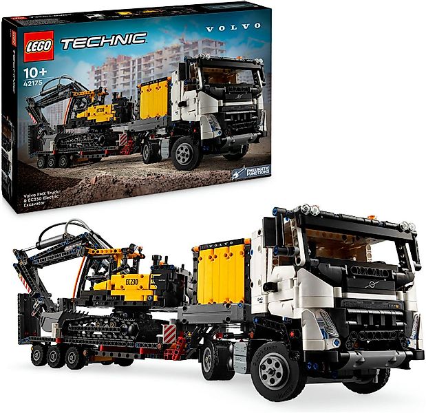 LEGO® Volvo FMX LKW mit EC230 Electric Raupenbagger (42175), LEGO Technic K günstig online kaufen