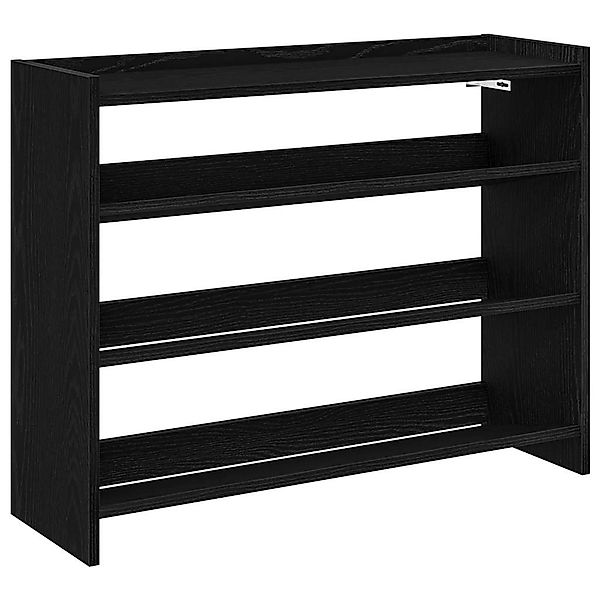 vidaXL Schuhregal Schuhregal Schwarz 80x25x62 cm günstig online kaufen