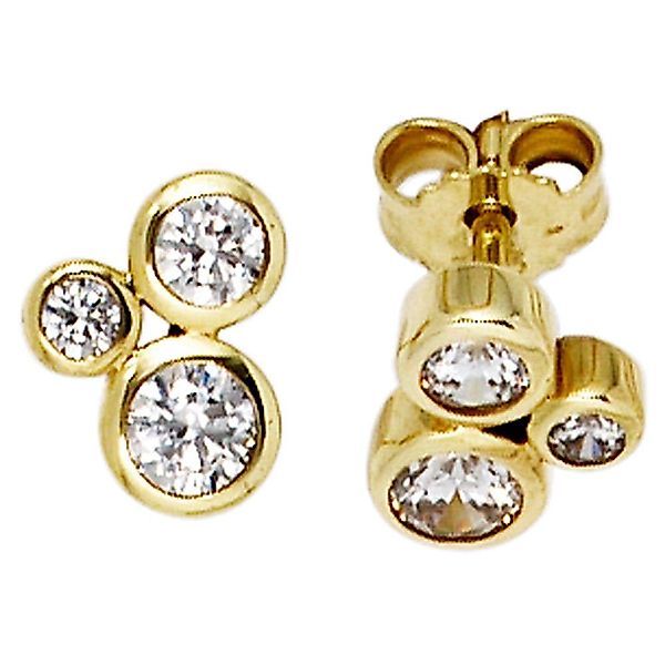 Schmuck Krone Paar Ohrstecker Ohrstecker mit günstig online kaufen