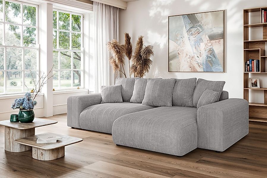 Home affaire Ecksofa LAKESIDE mit Bettfunktion und Bettkasten, B/T/H 257/16 günstig online kaufen