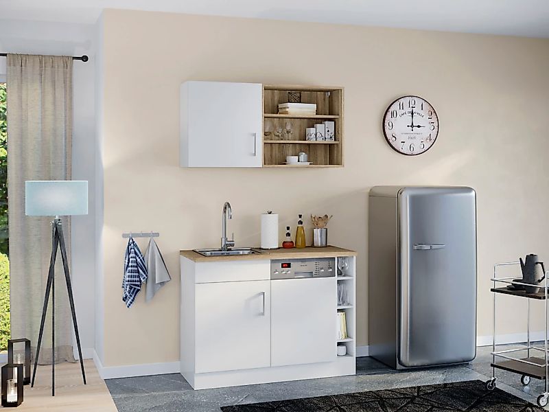 KOCHSTATION Pantryküche "KS-Mali" Breite 110 cm, mit E-Geräten günstig online kaufen