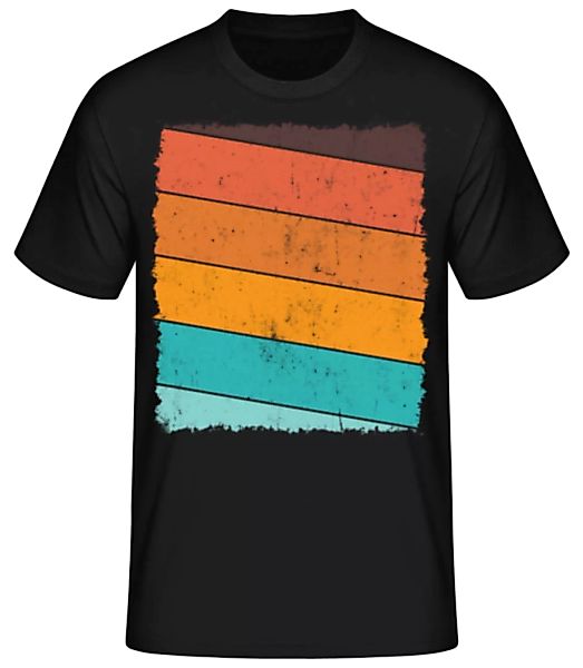 Retro Hintergrund Rechteck 4 · Männer Basic T-Shirt günstig online kaufen