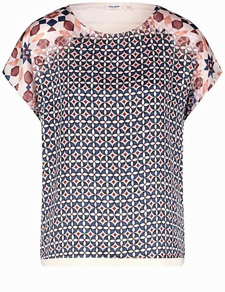 GERRY WEBER Shirtbluse Blusenshirt mit Material-Patch günstig online kaufen