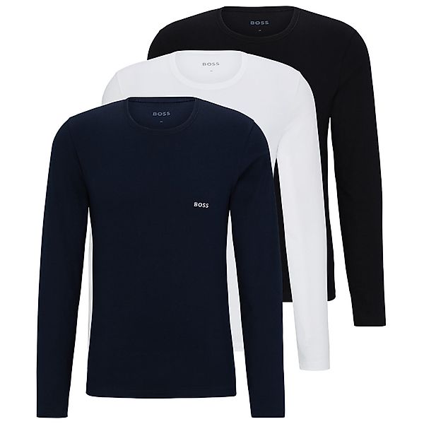 BOSS Langarmshirt BOSS Herren 50492321-990 R-Neck günstig online kaufen