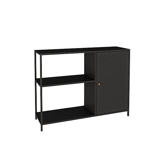 en.casa Sideboard, »Viitasaari« mit Schranktür Metall günstig online kaufen