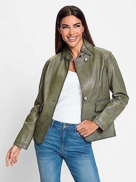 heine Blusenblazer Lederblazer günstig online kaufen