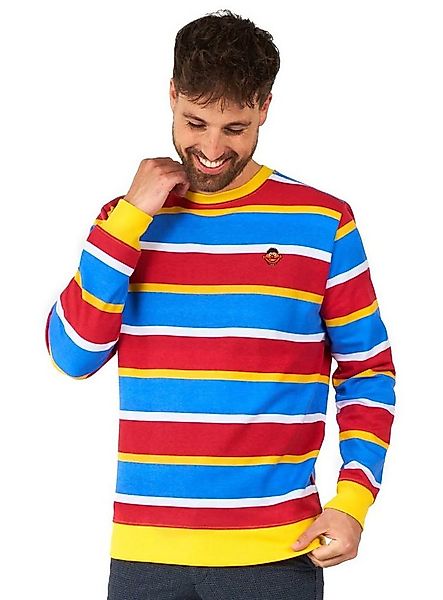 Opposuits Kostüm OppoSuits – Sesamstraße Ernie Pullover, Ikonisch gestreift günstig online kaufen