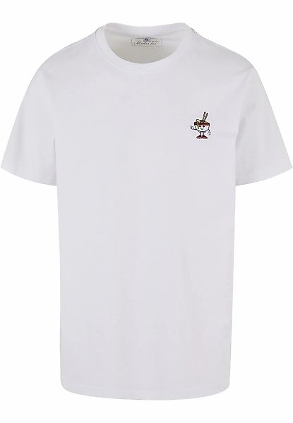 MisterTee T-Shirt "MisterTee Herren Peace Noodles Tee EMB" 1 Stk. tlg. günstig online kaufen