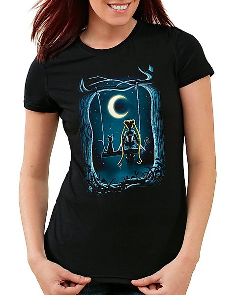 style3 T-Shirt Under the Moon sailor günstig online kaufen