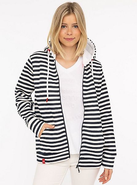 Zwillingsherz Kapuzensweatjacke "Streifen Strandglück" gestreifte Hoodiejac günstig online kaufen