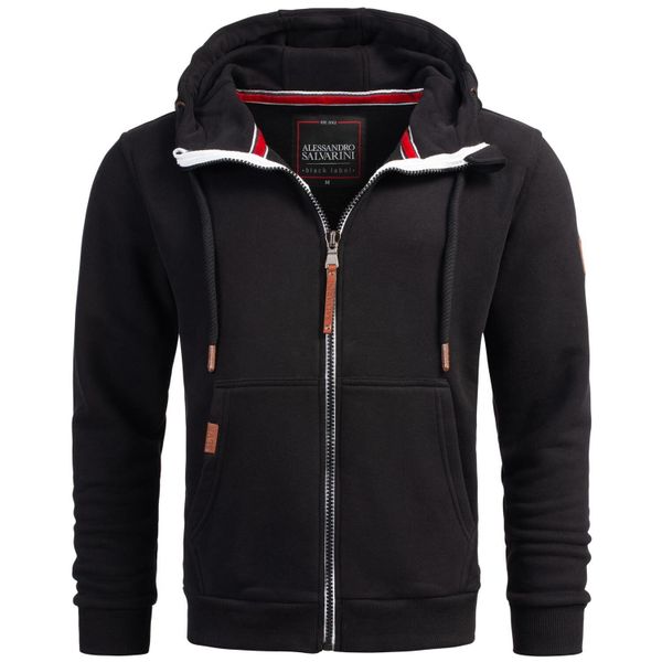 Alessandro Salvarini Sweatjacke "ASGeenio" mit hohem Kragen günstig online kaufen