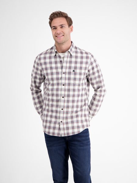 LERROS Karohemd langarm, mit Button-Down-Kragen günstig online kaufen