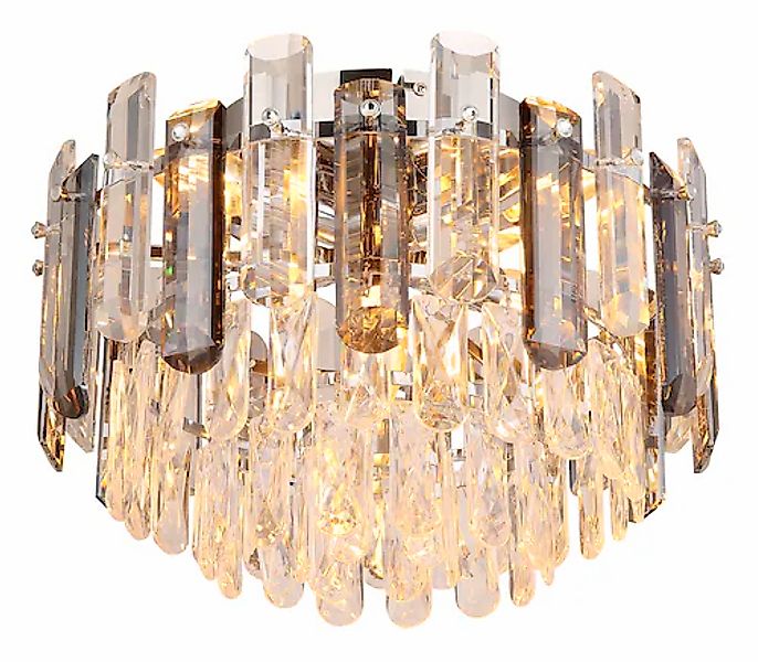 GLOBO LIGHTING Deckenleuchte »ORGINA«, Leuchtmittel E14   ohne Leuchtmittel günstig online kaufen