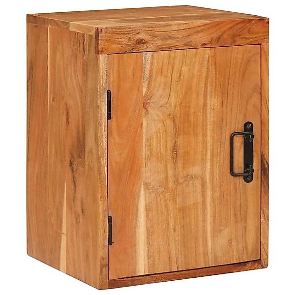 vidaXL Nachttisch Braun 35 x 33 x 48 cm Massivholz Akazie 4016728 günstig online kaufen