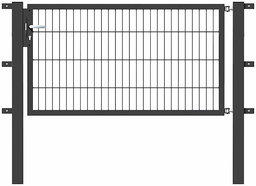 Alberts Zauneinzeltür "Flexo", 150 cm Breite, in versch. Höhen günstig online kaufen
