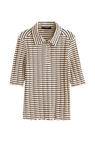 Next Poloshirt Kurzärmeliges Top mit Polo-Kragen günstig online kaufen