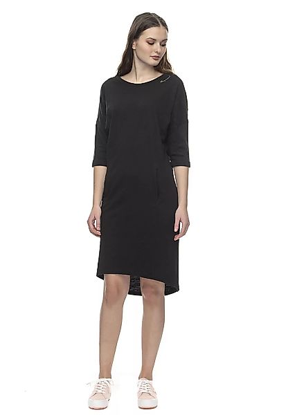 Ragwear Kleid Damen JAKIE ORGANIC 2021-20036 Schwarz Black 1010 günstig online kaufen