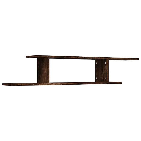 vidaXL TV-Wandregal Räuchereiche 125x18x23 cm Holzwerkstoff 815876 günstig online kaufen