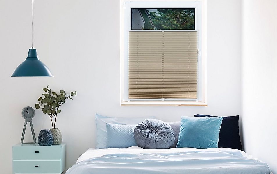 mydeco Plissee Free, Lichtschutz, ohne Bohren, verspannt, Klemmfix günstig online kaufen