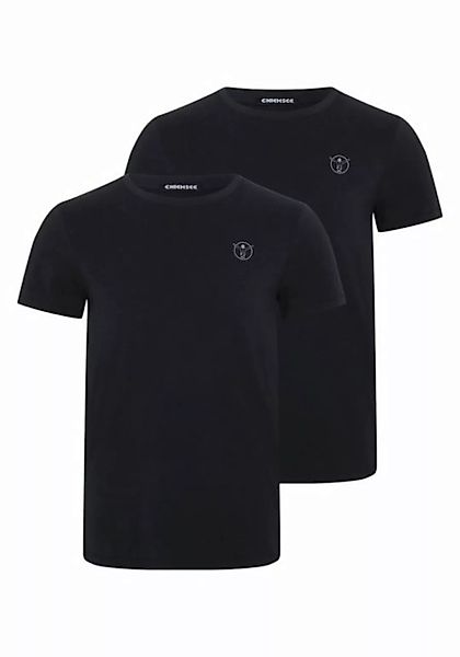 Chiemsee Print-Shirt T-Shirts im Basic-Stil mit Logo 2 günstig online kaufen