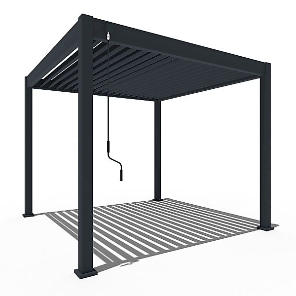 Weide Pergola Classic Pavillon Terrassenüberdachung Aluminium günstig online kaufen