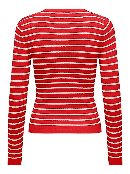 ONLY Strickpullover ONLMILA LS STRIPE BUTTON günstig online kaufen