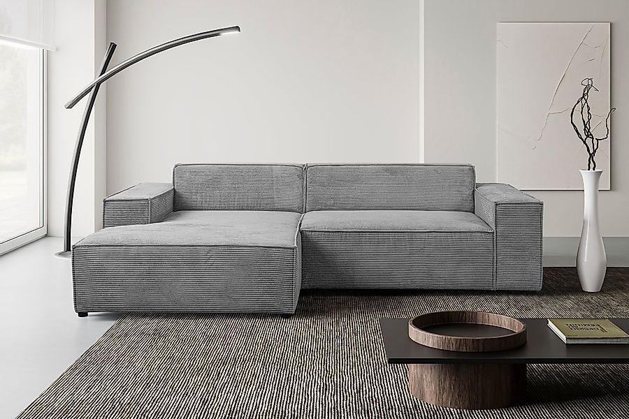 WERK2 Ecksofa "Trento, L-Form, Breite 268 cm" Trento – Sofa mit Eleganz, Ko günstig online kaufen