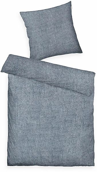 TOM TAILOR HOME Bettwäsche "WOVEN MELANGE in Gr. 135x200cm oder 155x220cm" günstig online kaufen