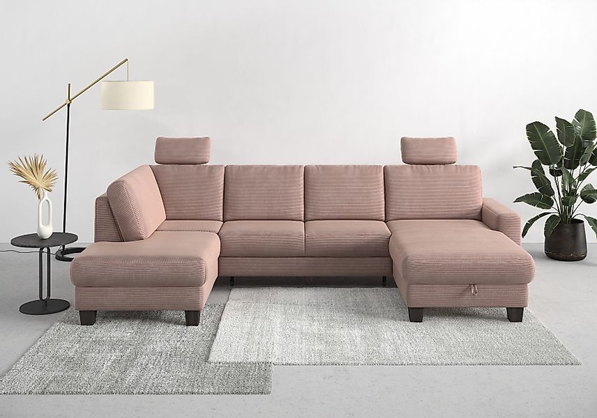 Home affaire "Summer U-Form" mit oder ohne Bettfunktion und Bettkasten, wen günstig online kaufen