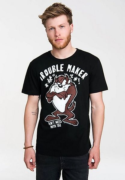 LOGOSHIRT T-Shirt Tasmanischer Teufel - Looney Tunes mit tollem Frontprint günstig online kaufen