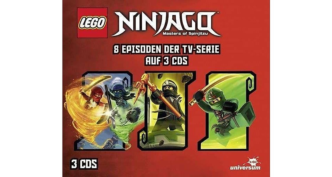 Leonine Hörspiel-CD Lego Ninjago Hörspielbox 6 günstig online kaufen