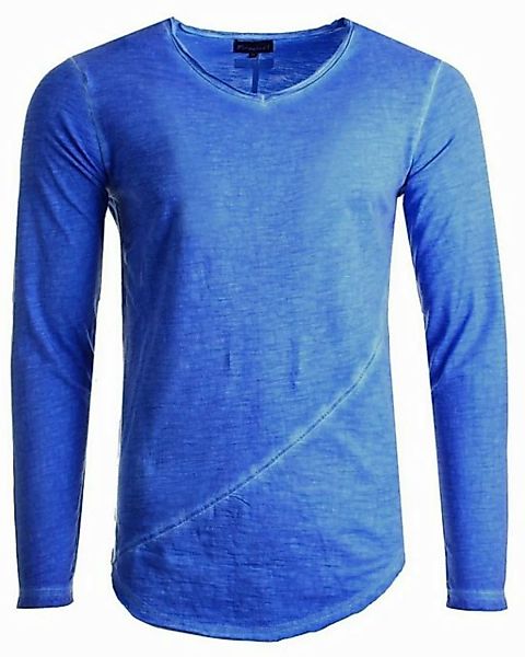 Früchtl Longsleeve Früchtl Herren Langarmshirt, blue, M Langarmshirt Longsh günstig online kaufen