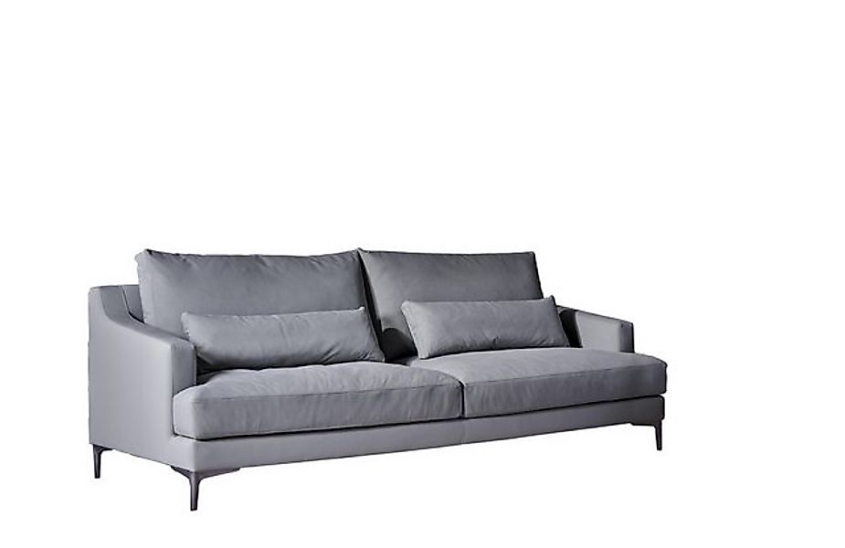 Xlmoebel Sofa Neues Dreisitzer Ledersofa von renommierten italienischen Des günstig online kaufen