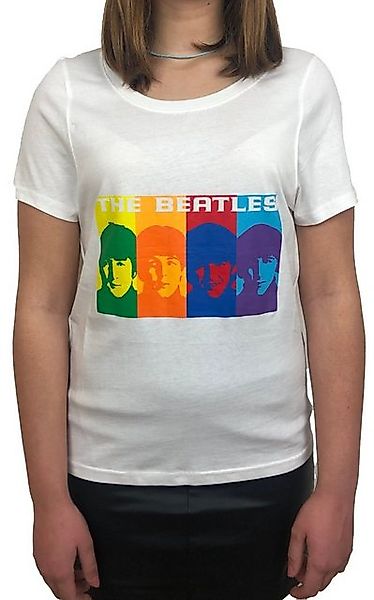 The Beatles T-Shirt "Colored" (Stück, 1-tlg., Stück) mit Frontprint günstig online kaufen