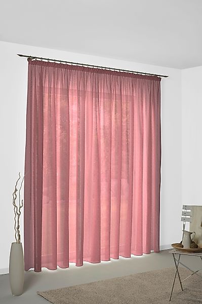 Wirth Vorhang "Sunday" Kräuselband 1 Stk. tlg. günstig online kaufen