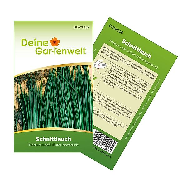 Deine Gartenwelt Schnittlauch Medium Leaf Samen günstig online kaufen