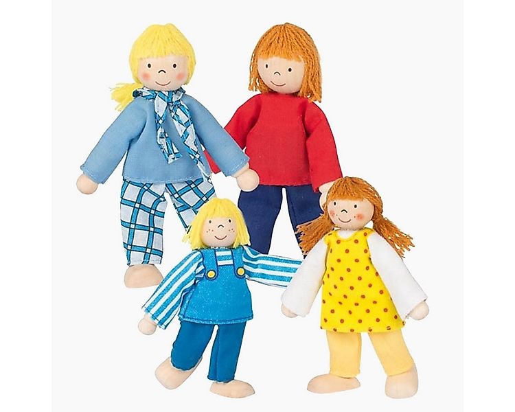 goki Biegepuppe Biegepuppen Junge Familie 4 Teilig (Packung, 4-tlg., spar s günstig online kaufen