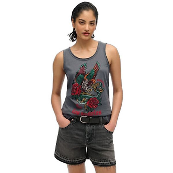 Superdry  Tank Top Débardeur à encolure dégagée femme  Neo Trad Tattoo günstig online kaufen