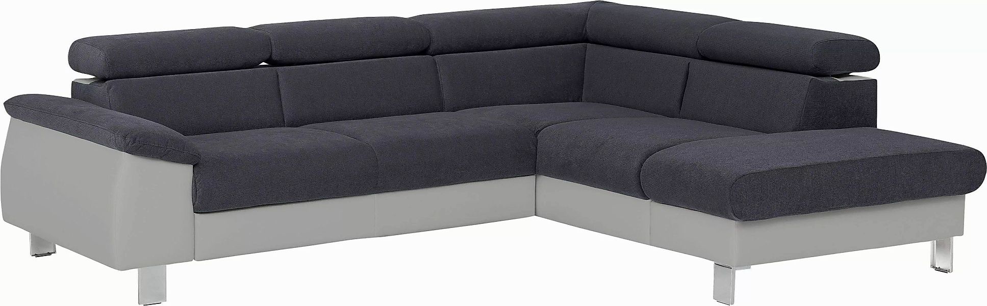 COTTA Ecksofa "Komaris L-Form mit Kopfteilverstellung", wahlweise mit Bettf günstig online kaufen
