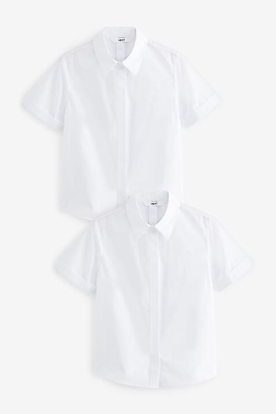 Next Kurzarmhemd Kurzärmelige Hemden, 2er-Pack (1-tlg) günstig online kaufen