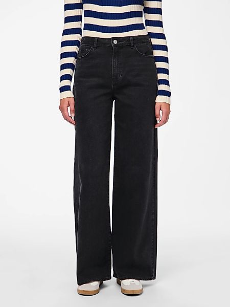 pieces High-waist-Jeans PCSELMA HW WIDE JEANS günstig online kaufen