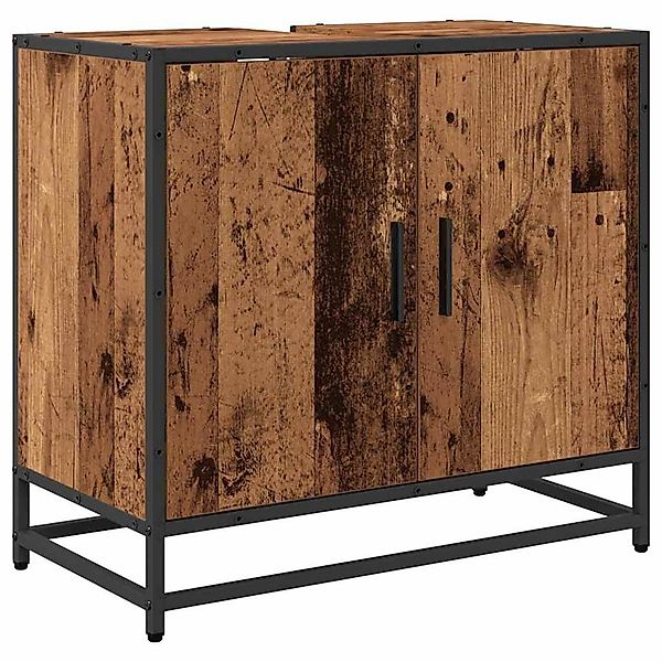 vidaXL Badezimmer-Set Badezimmer Waschbecken Schrank mit günstig online kaufen