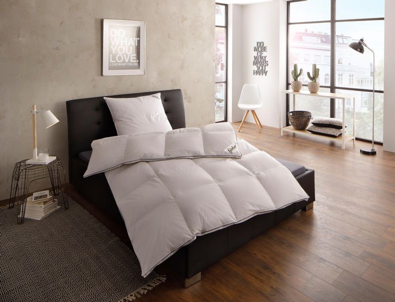 fjödur Daunenbettdecke + Federkissen "Felix" Wohlfühlkomfort dank Naturfüll günstig online kaufen