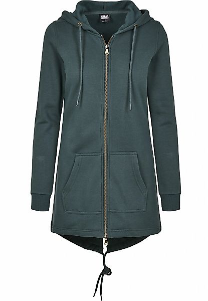 URBAN CLASSICS Sweatjacke "Urban Classics Damen Ladies Sweat" 1 Stk. günstig online kaufen