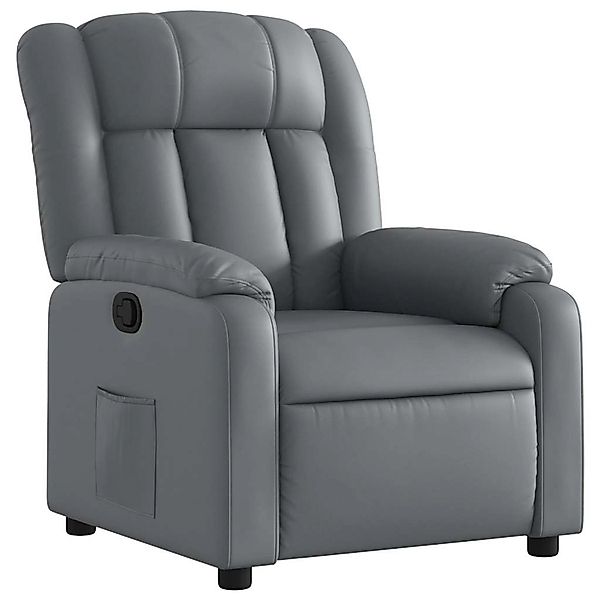 vidaXL Relaxsessel Grau Kunstleder 373563 günstig online kaufen
