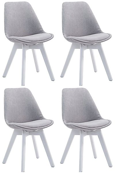 CLP Esszimmerstuhl Borneo V2 Stoff (4er günstig online kaufen