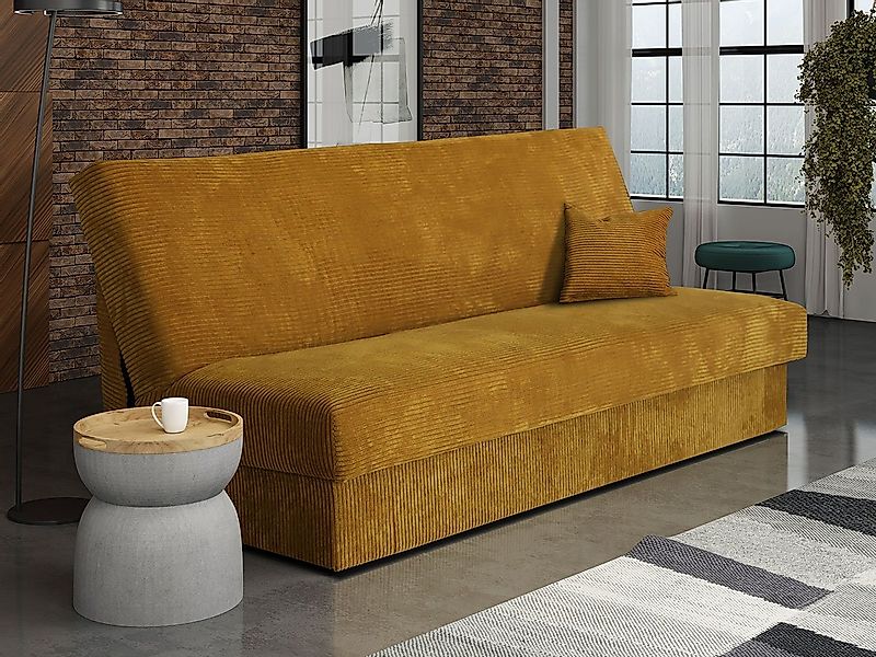 MIRJAN24 Schlafsofa Adela Mini Cord, mit Schlaffunktion und Bettkasten, Auf günstig online kaufen
