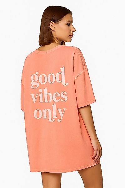 Worldclassca T-Shirt Worldclassca Oversized VIBES Print günstig online kaufen