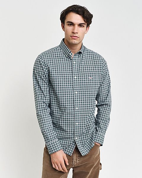 Gant Langarmhemd REG POPLIN SMALL CHECK günstig online kaufen
