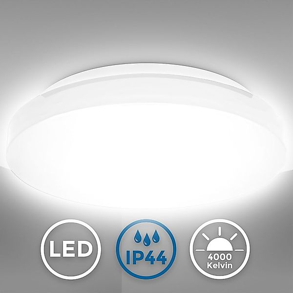 B.K.Licht LED Deckenleuchte LED Deckenlampe Ø22cm günstig online kaufen